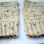 Crochet Gloves Fingerless C..