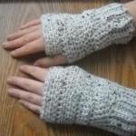 Crochet Gloves Fingerless C..