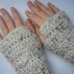 Crochet Gloves Fingerless C..